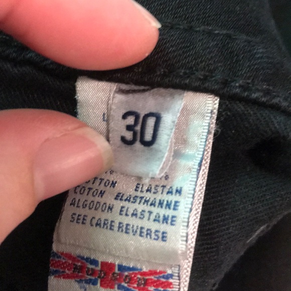 Hudson Black Mid-Rise Bootcut Jeans Size 30 - Picture 8 of 12